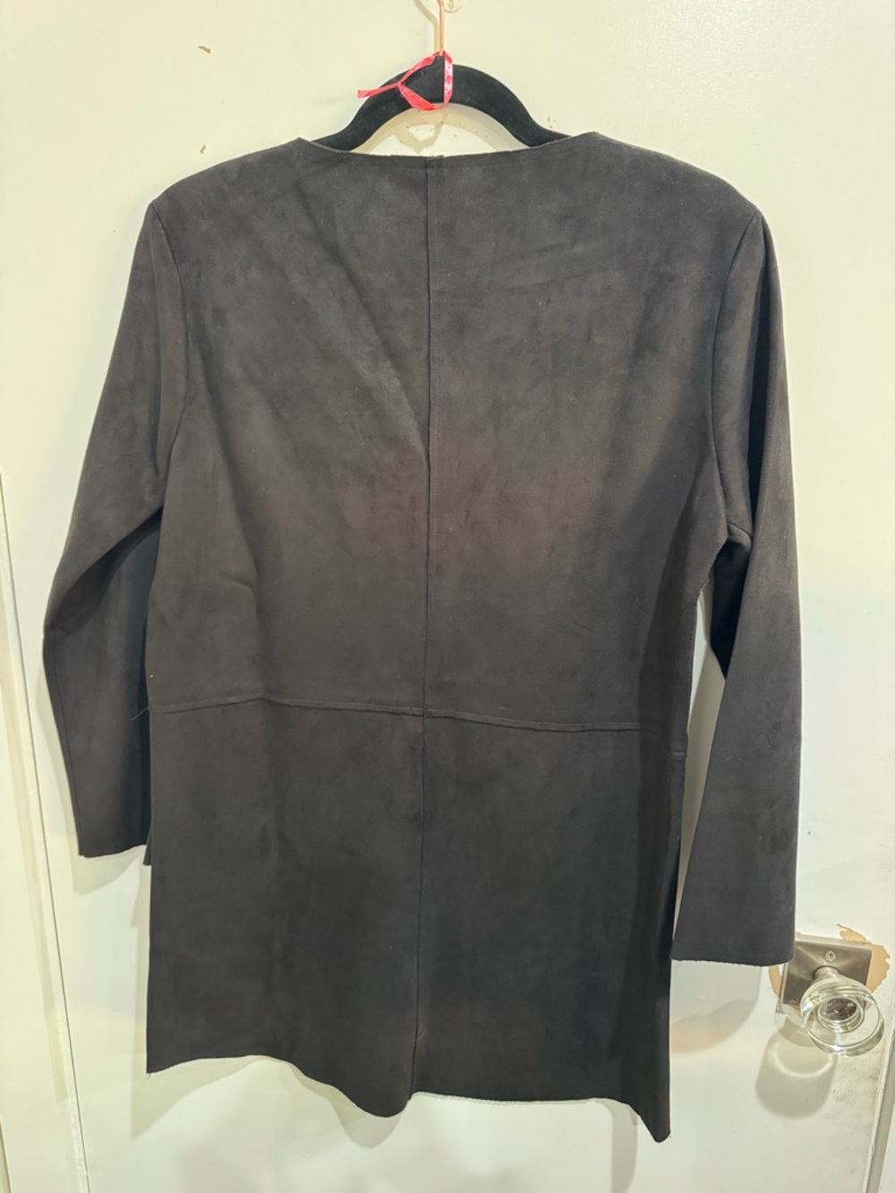 RAGA Black Suede Fringe Tunic - Picture 2 of 3